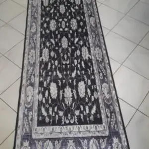 Rubber Backed Traditional Persian Design Hallway Runner