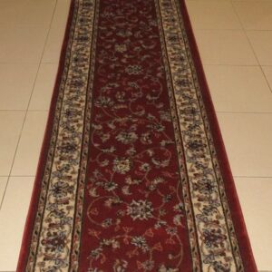 Dynasty Red Hallway Runner Rug