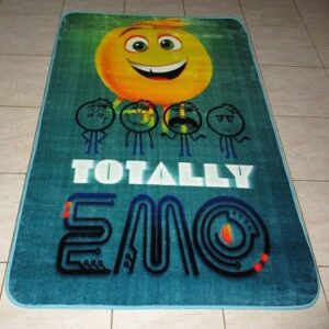 Emo Emoji movie kids Floor Rug Play Mat