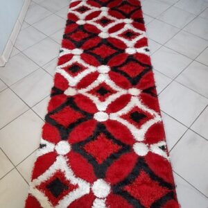 Soft Carved Shaggy Modern Hallway Runner