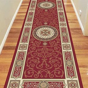Traditional Persian Design Hallway Runner Rug
